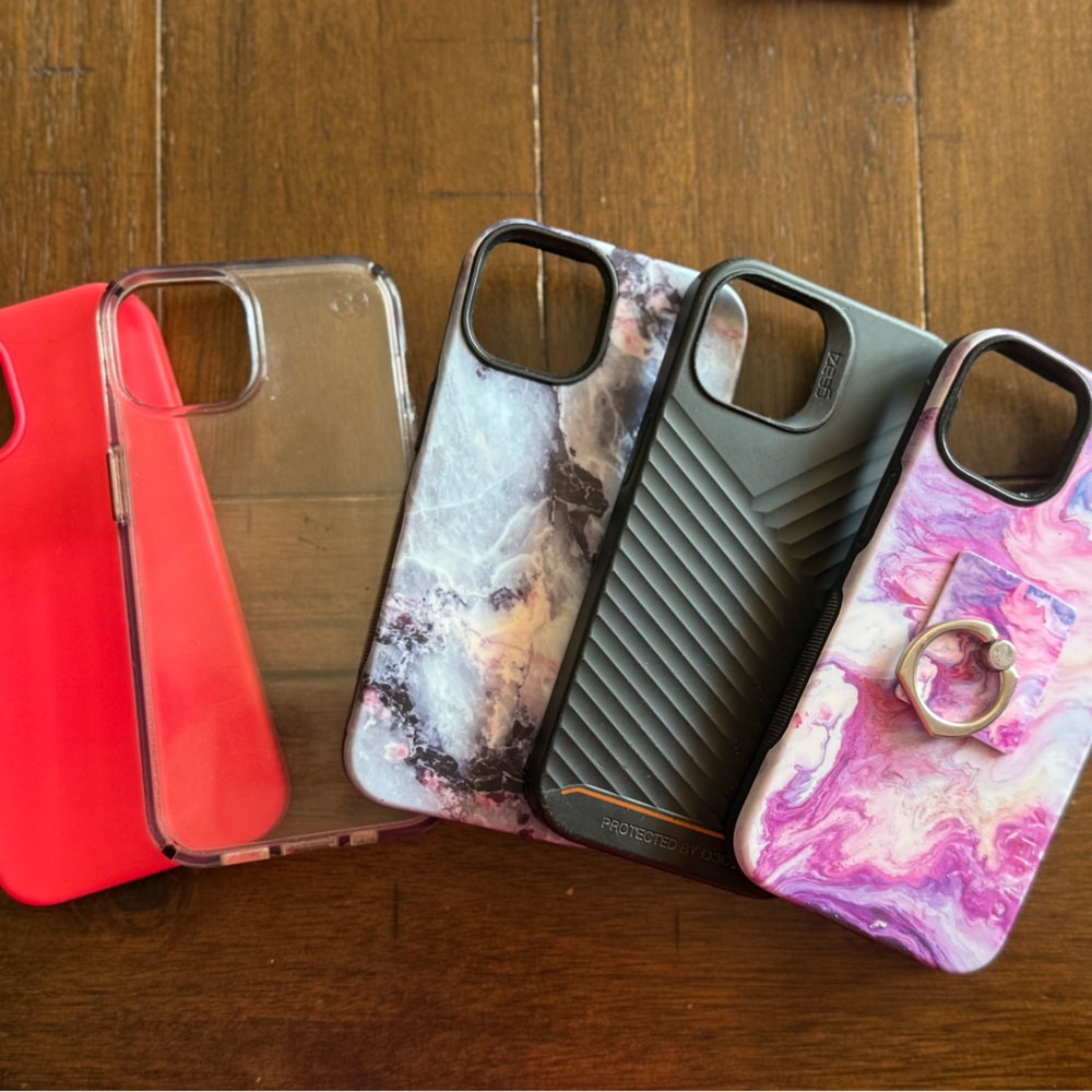 FIVE Stylish I-Phone 14 Cases with a variety of designs